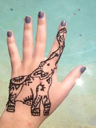 Elephant Henna Tattoo Designs Cute Henna Henna Elephant