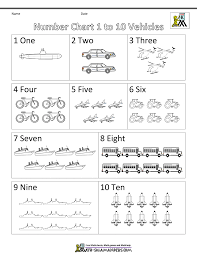 Kindergarten Math Printables