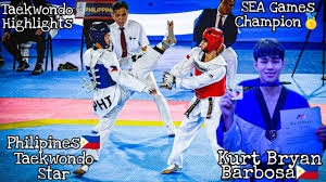 Kurt barbosa out of gold medal contention, falls to world champ. Kurt Bryan Barbosa Philippines Rising Taekwondo Star Best Headshots Highlights Youtube