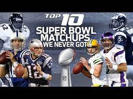 Top 10 Dream Super Bowl Matchups We Never Got Nfl Highlights Youtube Nfl Highlights Super Bowl Nfl
