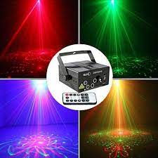Decolighting L40m 40 Pattern Red And Green Laser Projector Light And Blue Led With Remote Control Disco Party Lights Laser Stage Lighting Stage Lighting