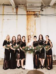 Top 11 Most Glamorous Boho Wedding Ideas Black Bridesmaid Dresses With Greenery Bouquets Bohemian Bridesmaid Bridesmaid Bohemian Bridesmaid Dress