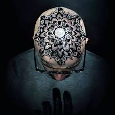 These wacky tattoos reveal how some chaps have laughed off losing their haircredit: Top 101 Head Tattoo Ideas 2021 Inspiration Guide
