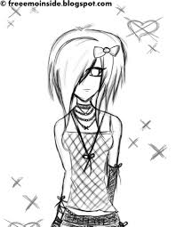 That will cut the confrontation for children as they wait. Emo Anime Girl Coloring Pages