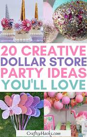 Maybe you would like to learn more about one of these? 20 Super Fun Dollar Store Party Ideas Craftsy Hacks