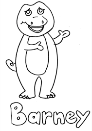 Coloring Pages Printable Barney Coloring Page For Kids Barney the dinosaur, bj, baby bop and more barney coloring pictures and sheets to color. printable barney coloring page for kids