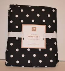 Black And White Polka Dot Sheets Twin Xl Pin On Pottery Barn