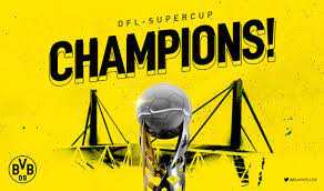 Dfl supercup 2019 we created the event branding for the 2019 bundesliga supercup and we focused in one singular and peculiar element that football fans love. Borussia Dortmund On Twitter 2019 Dfl Supercup Champions