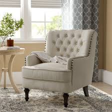 Three Posts Jayde Armchair Wayfair In 2020 Furniture Comfortable Living Room Chairs Armchair
