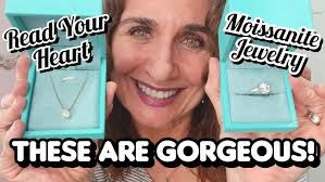 STUNNING VALUE! Read Your Heart Moissanite Jewelry