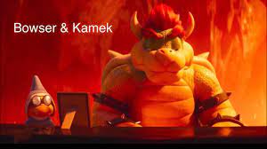 Kamek and bowser