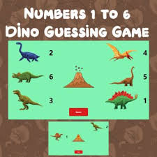 Everyone Loves Dinosaurs Practice Number Recognition For The Numerals 1 6 In This Fun Easy To Play Game In 2020 Learning Games Distance Learning Dinosaurs Preschool