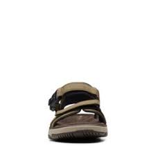 Un Trek Part Dark Olive Nub Mens Sandals Clarks Shoes Official Site Clarks