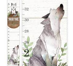 Amazon.com: Wolf Growth Chart, Woodland Growth Chart, Canvas Growth Chart,  Woodland Nursery Decor, Baby Wolf, Height Chart, Faux Round Wood Sign Decor  : Handmade Products