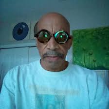 James “Alley Pat” Patrick behind the microphone during his afternoon talk  show