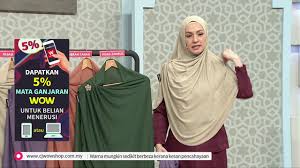 Labeled as shoppertainment, cj wow offers hundreds of products that are geared specifically toward the malaysian lifestyle. Habibi Noura Instant Kameela Tudung Youtube