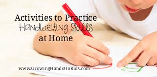 We reegulalry run courses, and on saturday 16th august we ran a handwriting course for 1. Activities To Practice Handwriting Skills At Home From A Pediatric Occupational Therapy Assistant