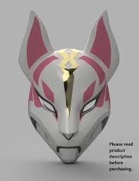 Maske If You Can Read This You Re Too Close Drift Mask Fortnite Stl File Kitsune Mask 3d Drawings Art