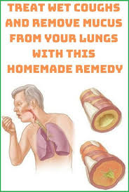 Treat Wet Coughs And Remove Mucus From Your Lungs With This Homemade Remedy Cough Lungs Health Home Remedy For Cough Chronic Cough Mucus