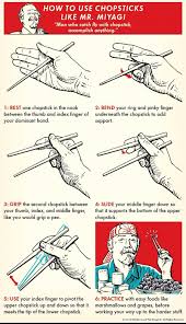Hold the outer stuck like a pencil 1/3 of the way from the top. Chopstick Hold Etiquette Living In Taiwan Forumosa