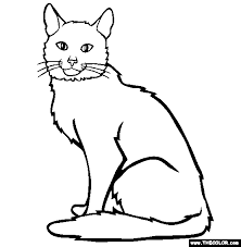 Somali Breed Cat Online Coloring Page Cat Online Online Coloring Pages Online Coloring