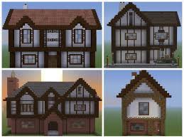 Minecraft rainbow house is my favourite of all cool minecraft house ideas,it is the most colorful house just like a rainbow,this cool minecraft house is the eye intriguing minecraft house that catches a player attention immediately.click on the minecraft rainbow house tutorial embellished below it will show you how to build a rainbow house in. These Are 4 Tudor House Designs I Made For A Village Im Creating In My Survival World Minecraft