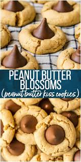 Peanut Butter Blossoms Cookies Christmas Baking Peanutbutter C Peanut Butter Kiss Cookies Recipe Peanut Butter Cookie Recipe Peanut Butter Blossoms Recipe