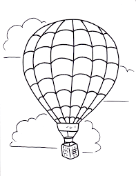 This is very similar to a hot air balloon , with the notable exception that an airship has a powered means of propulsion, whilst a hot air balloon relies on winds for navigation. Hot Air Balloon Coloring Pages Free Large Images Hot Air Balloon Drawing Air Balloon Hot Air