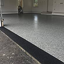 I love the way the epoxy looks, but there are minor imperfections, such as trapped lint and small bubbles, that keep the surface from looking like a perfect sheet of glass. Amazon Com Coloredepoxies 10012 Dark Brown Epoxy Resin Coating Made With Beautiful And Vibrant Pigments 100 Solids For Garage Floors Basements Concrete And Plywood 3 Quart Kit Home Improvement