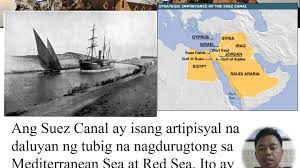 Pagbubukas ng bansa sa kalakalang panlabas. Pagbubukas Ng Suez Canal Using Officemix Youtube