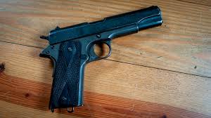 You are checking for incorrect installation of parts, unusual finish. Colt Model 1911 Handgun G156 The Eddie Vannoy Collection 2020