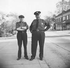 We See A Photo From August 1940 Of Seth Stout Taxi Driver And Police Chief Frank H Mike Hallman Hallman Never Police Chief Taxi Driver Historical Photos