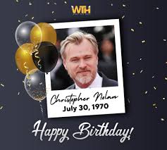 Christopher nolan / date of birth Wth Happy Birthday Christopher Nolan Wth Christophernolan Hollywood Facebook