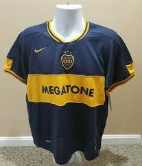 Black And Gold Nike Soccer Jersey Nike Cabj Argentina Boca Juniors Home Dri Fit Soccer Jersey Men S Medium Nwt Nike Bocajuniors With Images Football Jersey Shirt Nike Original Training Shirts
