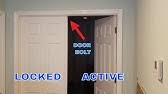 Search for french door locks. The Burglarybuster 1 French Door Security Device Youtube