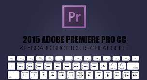 2015 Adobe Premiere Pro Keyboard Shortcuts Cheat Sheet Make A Website Hub Adobe Premiere Pro Premiere Pro Cheat Sheets