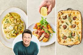 Jamie Oliver S Tasty But Easy To Prepare Recipes For Every Day Of The Week The Sun Recipes Jamie Oliver Recipes Sausage And Mash