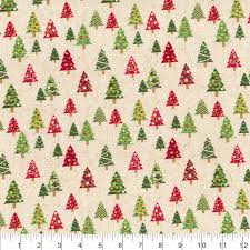 Your home should be decorated in a way that reflects your visual taste. Fabric Traditionsfabric Traditions Christmas Trees Natural Cotton Home Decor Fabric Michaels Dailymail