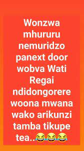 Check spelling or type a new query. Jokes In Shona Facebook