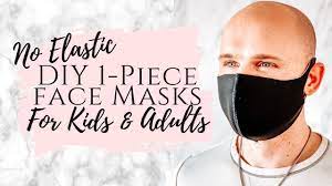 This homemade face mask comes in 3 sizes for kids and adults. 3 Minute Diy Neoprene Facemask How To Make A Face Mask Printable Mask Pattern For Kids Adults Youtube