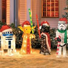 Star Wars Lawn Ornaments My Log Star Wars Christmas Decorations Star Wars Christmas Ornaments Outdoor Christmas Decorations