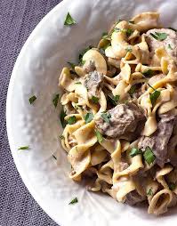 Crock Pot Beef Stroganoff The Wholesome Dish Recipe Crockpot Beef Beef Stroganoff Easy Beef Stroganoff Crockpot