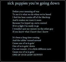 We have an official youre going down tab made by ug professional guitarists. Sick Puppies Music Quotes Sick Puppies By Emilyz94 On Deviantart Wallpaper Sick Puppies Music Quotes Sick