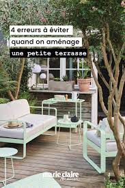 4 erreurs a eviter quand on amenage une petite terrasse salon de jardin design mobilier jardin salon de jardin fermob