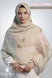 Khimar Raisa Abu Hijab Alsa Khimar Kerudung Syar I Fesya Hijab
