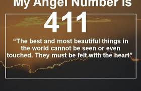 The Best And Most Beautiful Things In The World Cannot Be Seen Or Even Touched Meaning In Hindi Seeing Angel Number 411 Everywhere Find Out What It Means Number Meanings Numerology Life Path Angel Numbers