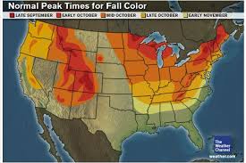 Usa Fall Foliage Map Life Of Trends