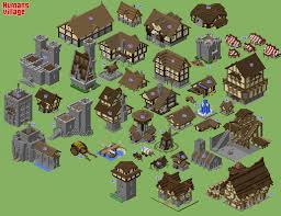 Today i will show you how to build a medieval market stall minecraft tutorial. Human Village Wip By Spasquini On Deviantart