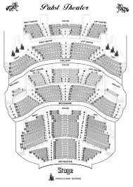 Pabst Theater Seating Chart