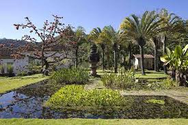 La Arquitectura Verde De Burle Marx En El Jardin De La Hacienda Vargem Grande Jardim Tropical Jardim Paisagismo